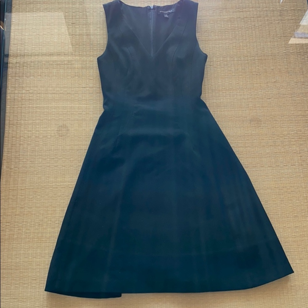 Banana Republic Black A-Line Dress - Picture 4 of 8